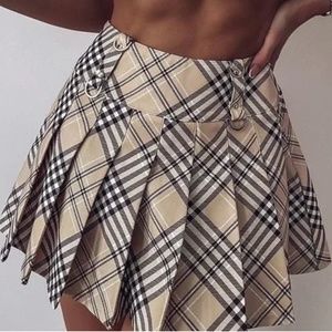 Tiger Mist Camil Mini Skirt - Plaid